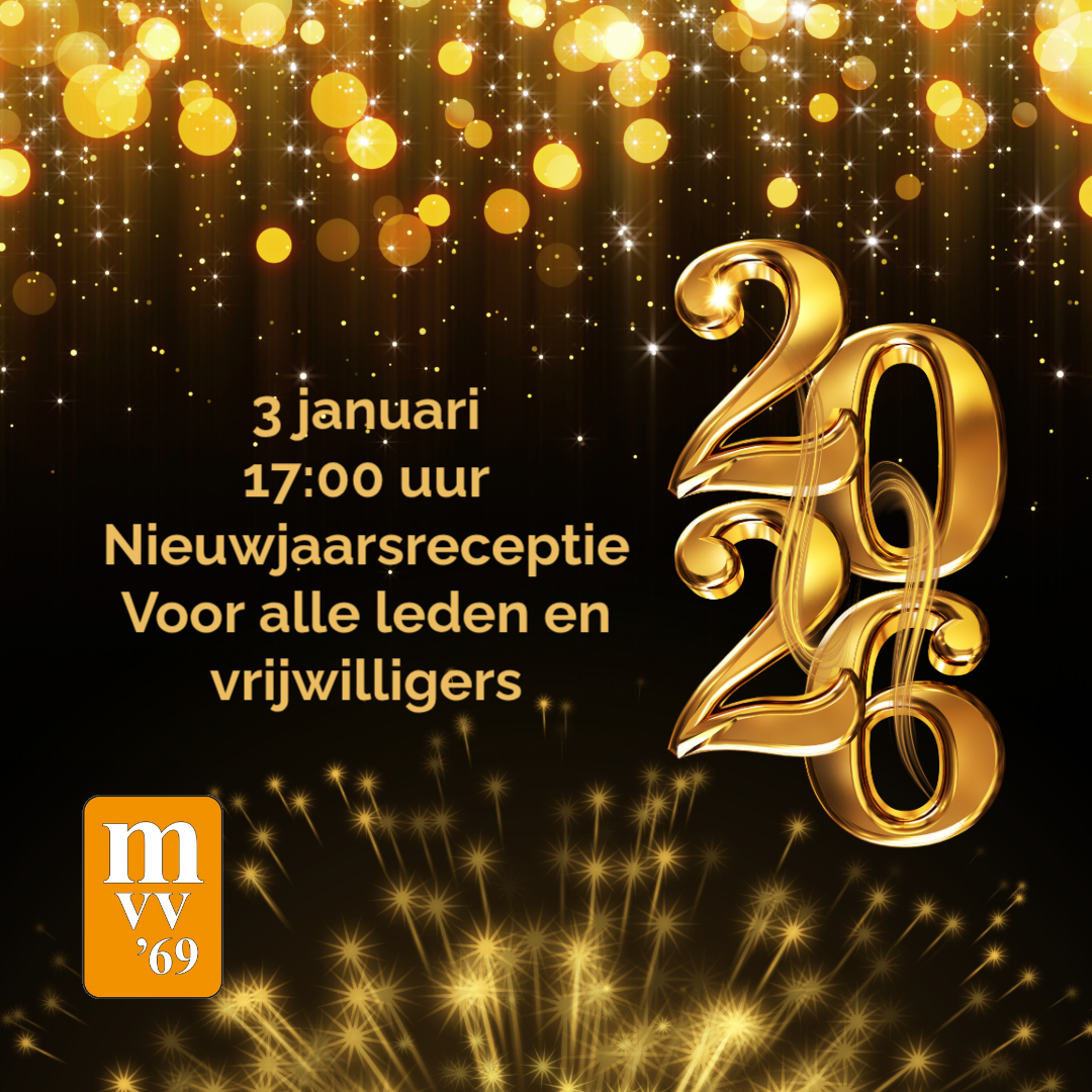 Nieuwjaarsreceptie 3 januari