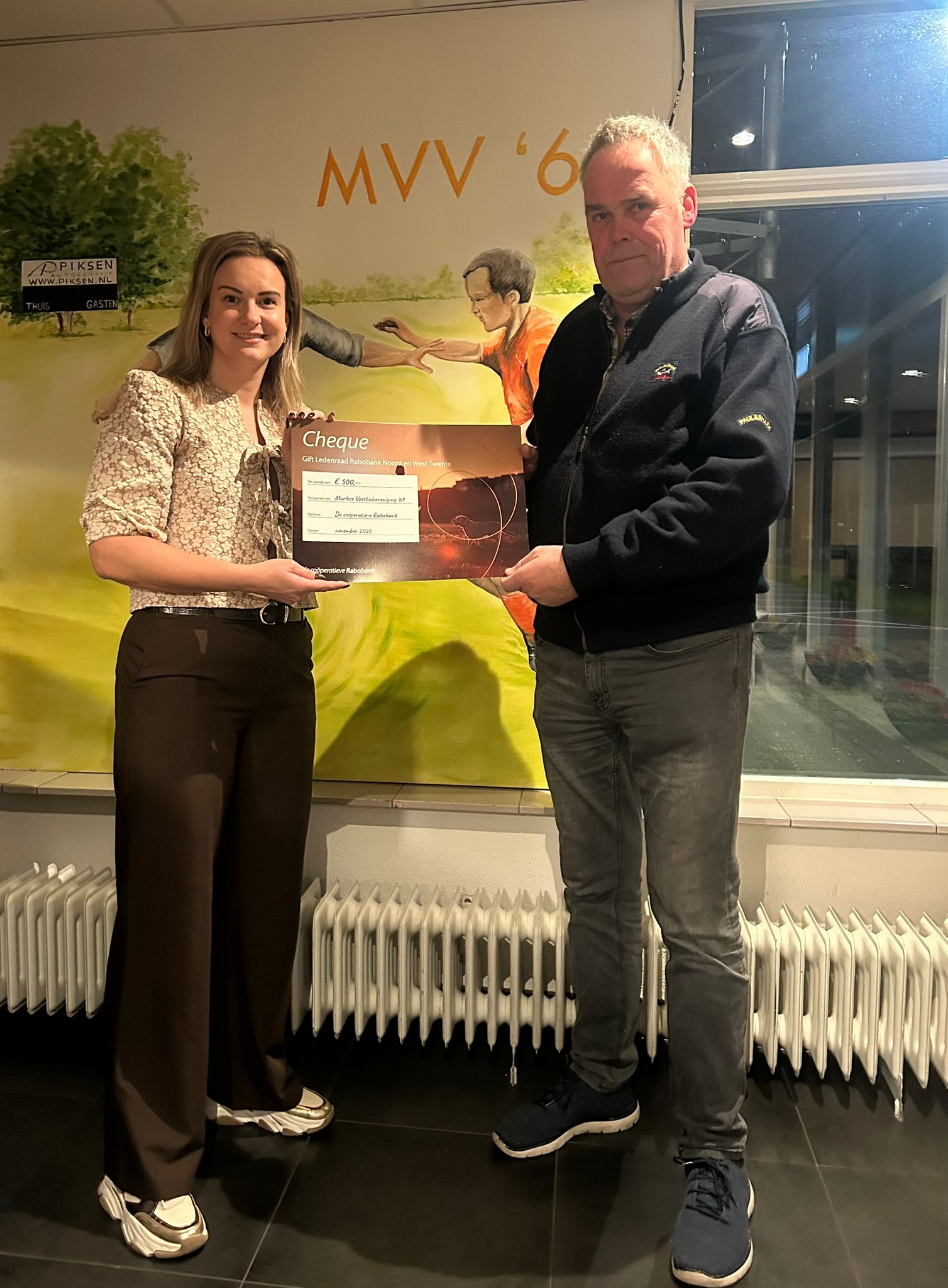 Via ledenraad Rabobank mooi bedrag ontvangen